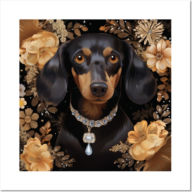 Dachshund Beauty Wall Art by Enchanted Reverie